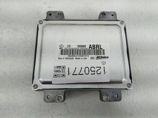 2012-2016 Chevrolet Cruze PCM Engine Control Computer ECU ECM PCU OEM P/N:12656958 Fits Fits 2011 2012 2013 2014 2015 2016 O