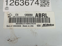 2014 Chevrolet Cruze PCM Engine Control Computer ECU ECM PCU OEM P/N:12656958 Fits OEM Used Auto Parts - Oemusedautoparts1.c
