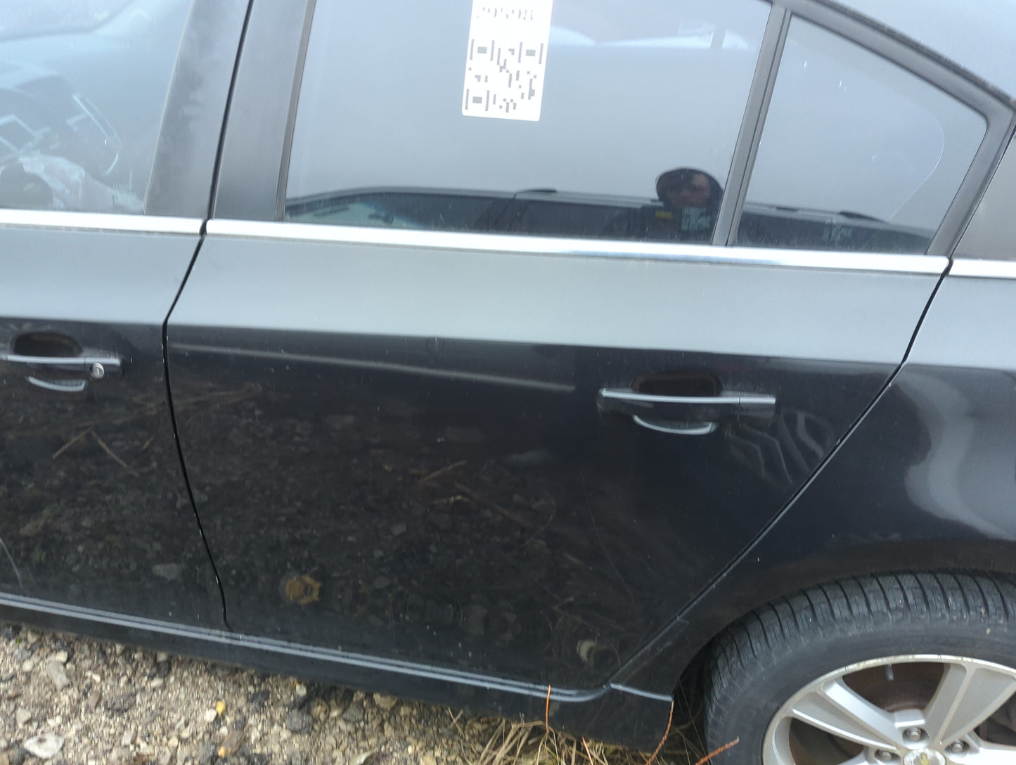 2013-2016 Chevrolet Cruze Driver Rear Door Oem - Oemusedautoparts1.com
