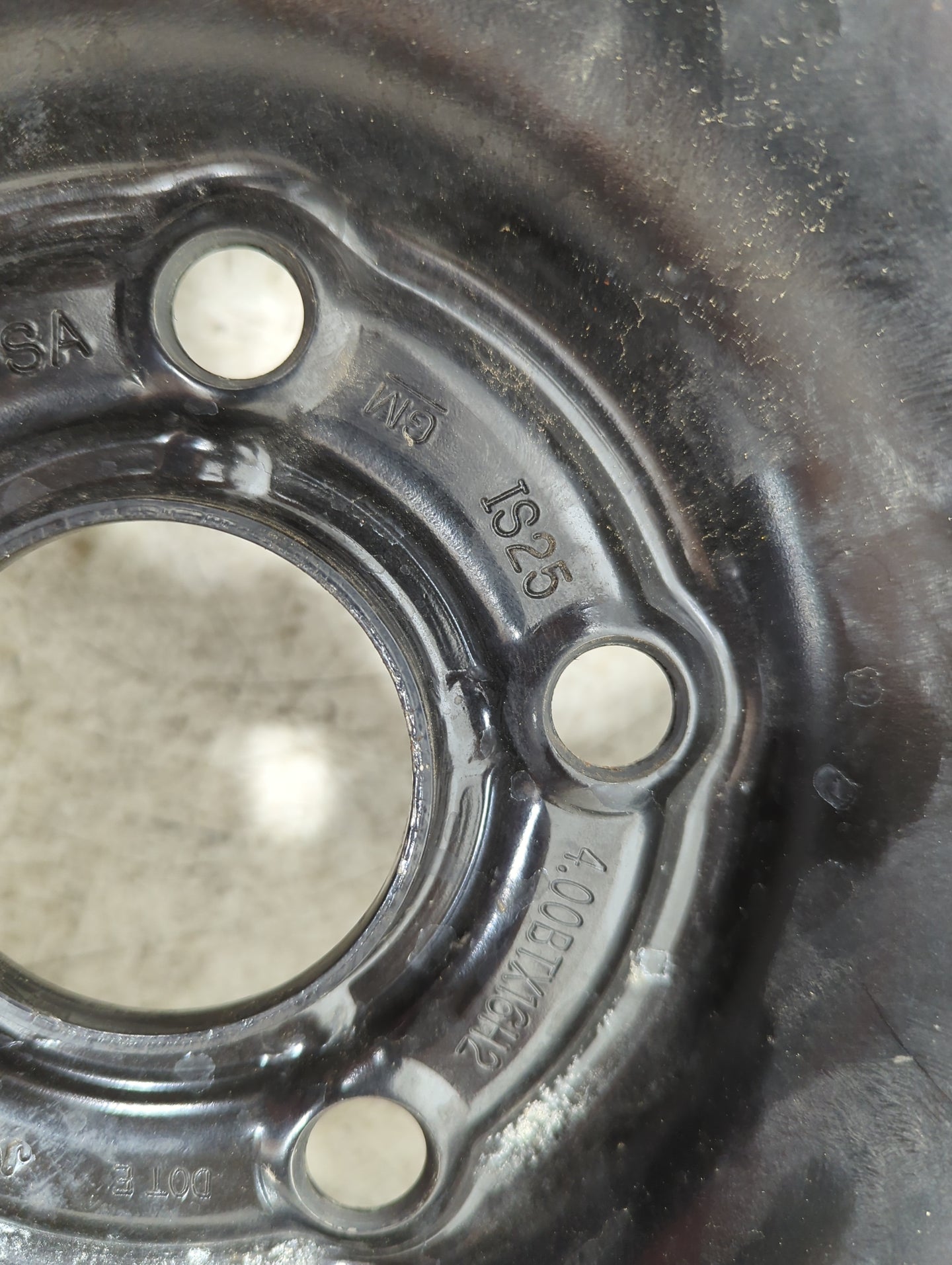 2011-2016 Chevrolet Cruze Spare Donut Tire Wheel Rim Oem 1318309 - Oemusedautoparts1.com