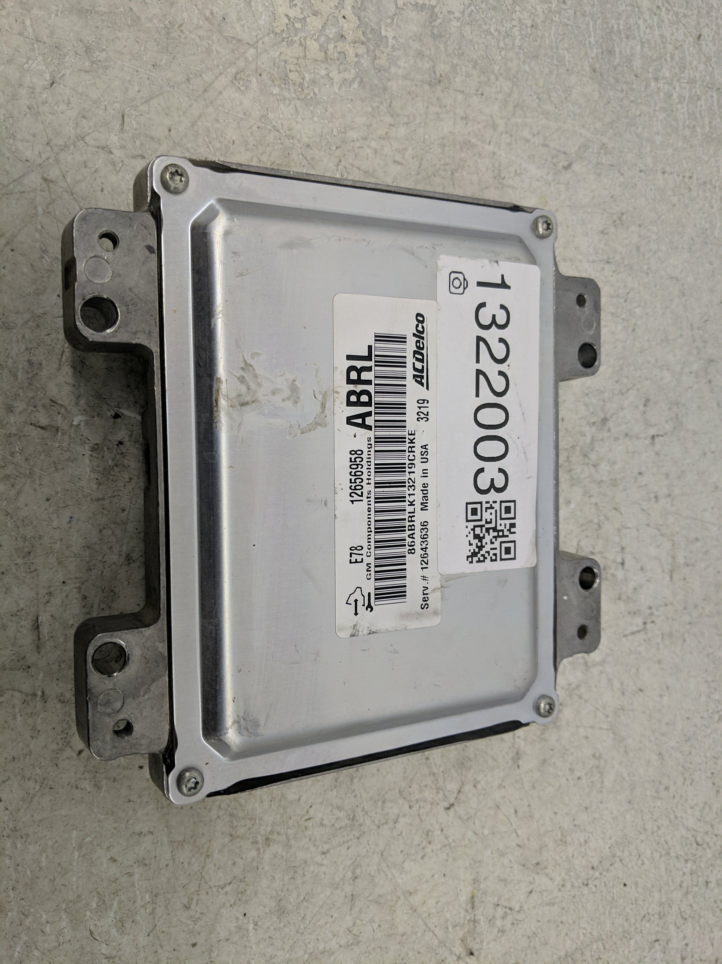 2012-2016 Chevrolet Cruze PCM Engine Control Computer ECU ECM PCU OEM P/N:12656958 Fits Fits 2011 2012 2013 2014 2015 2016 O