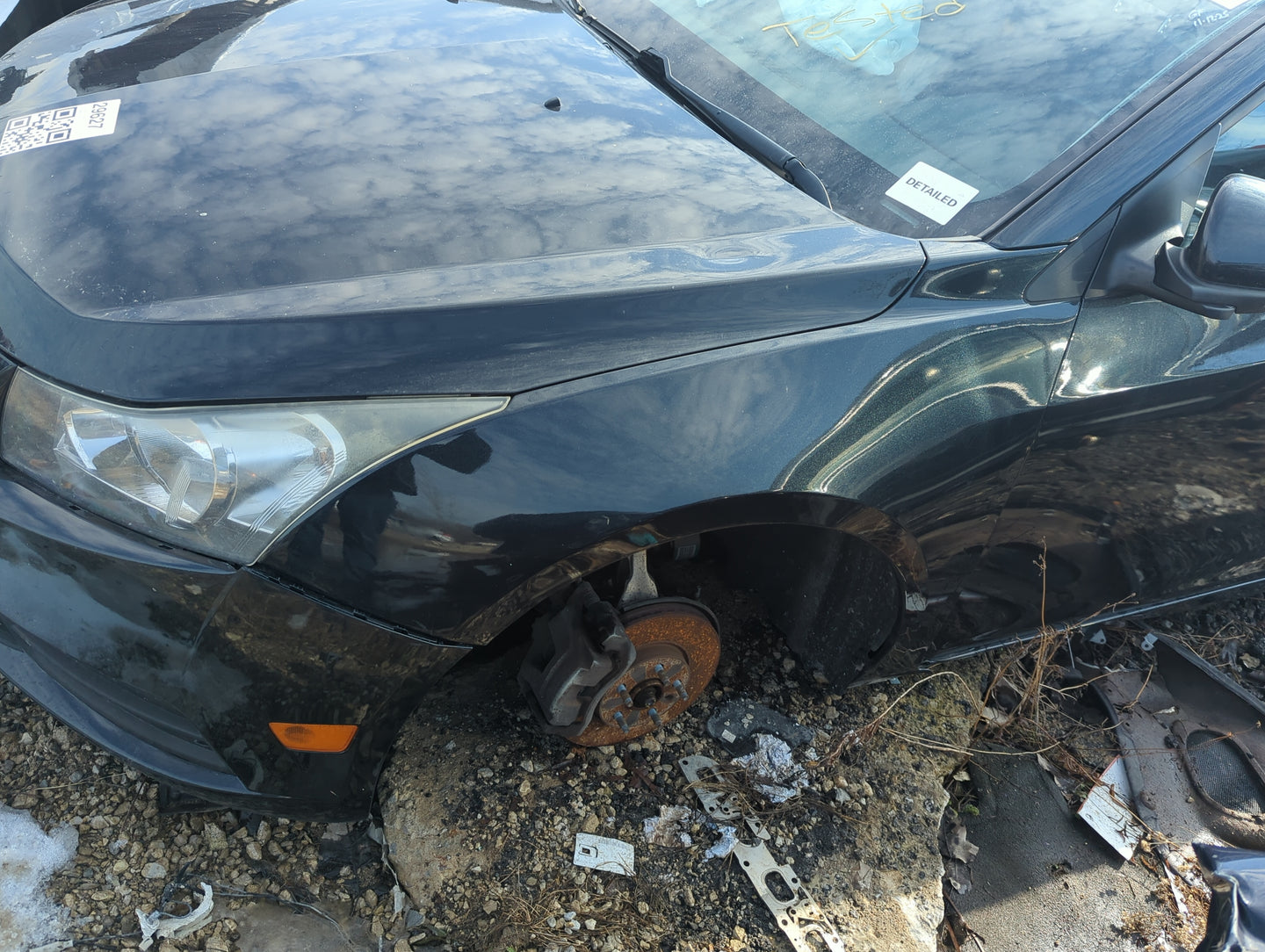 2011-2016 Chevrolet Cruze Driver Fender 1324938 - Oemusedautoparts1.com