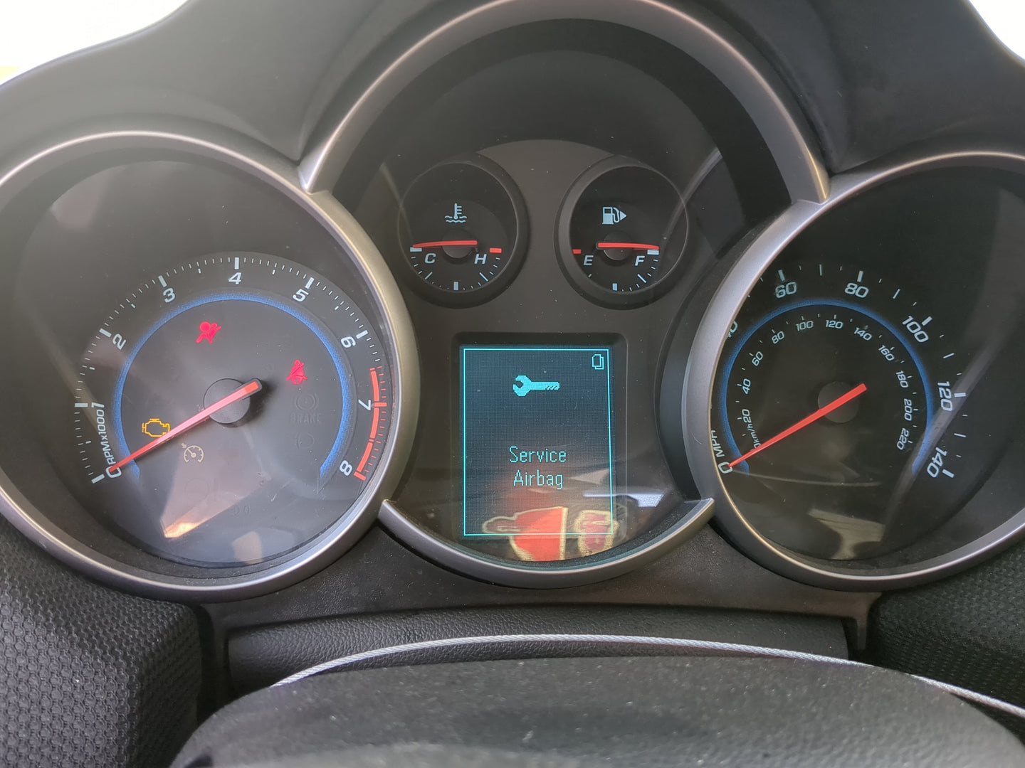 2013-2014 Chevrolet Cruze Instrument Cluster Speedometer Gauges Miles:178K Fits Fits 2013 2014 OEM Used Auto Parts - Oemused