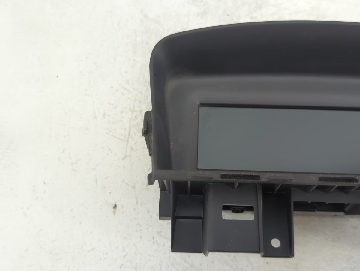 2011-2016 Chevrolet Cruze Information Radio Display Screen 1351357 - Oemusedautoparts1.com