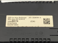 2011-2016 Chevrolet Cruze Information Display Screen - Oemusedautoparts1.com