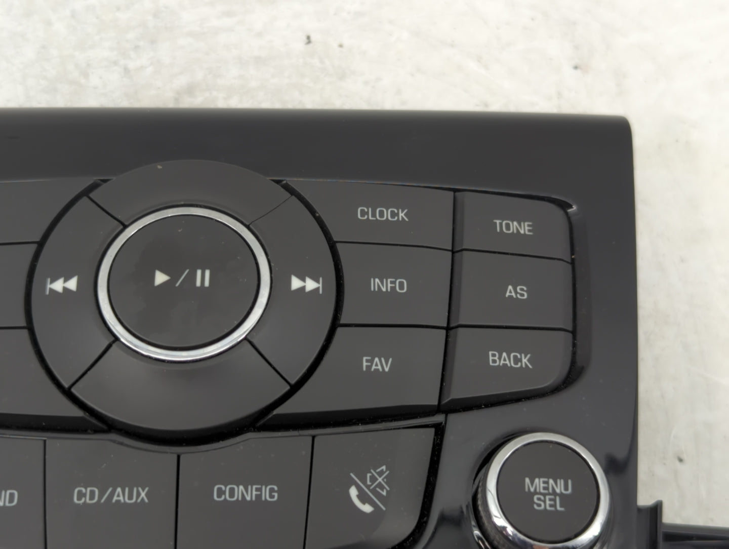 2011-2016 Chevrolet Cruze Radio Control Panel - Oemusedautoparts1.com