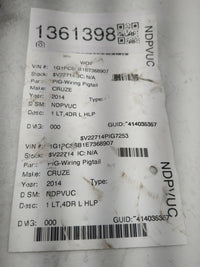 2014 Chevrolet Cruze Air Bag Passenger Right Knee OEM P/N:A1IM01-309BC4BJ4G0 20TML004BCXDE1060TP Fits OEM Used Auto Parts - 