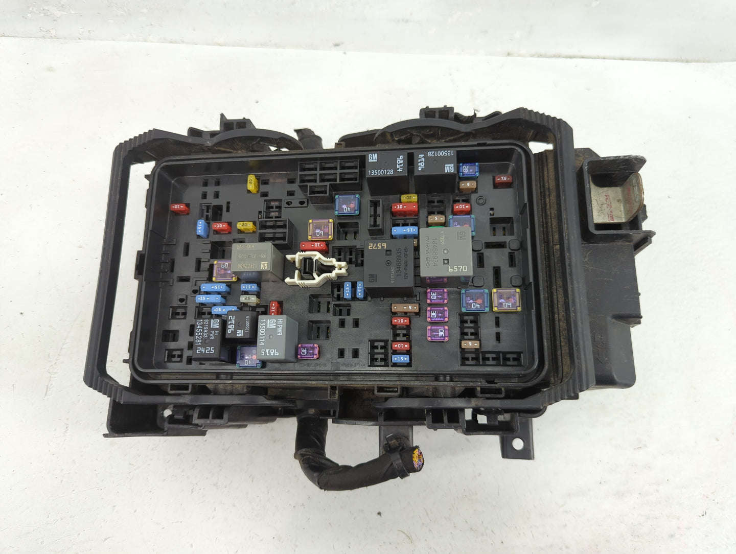 2011-2014 Chevrolet Cruze Fusebox Fuse Box Panel Relay Module P/N:PP-P25 Fits Fits 2011 2012 2013 2014 OEM Used Auto Parts -