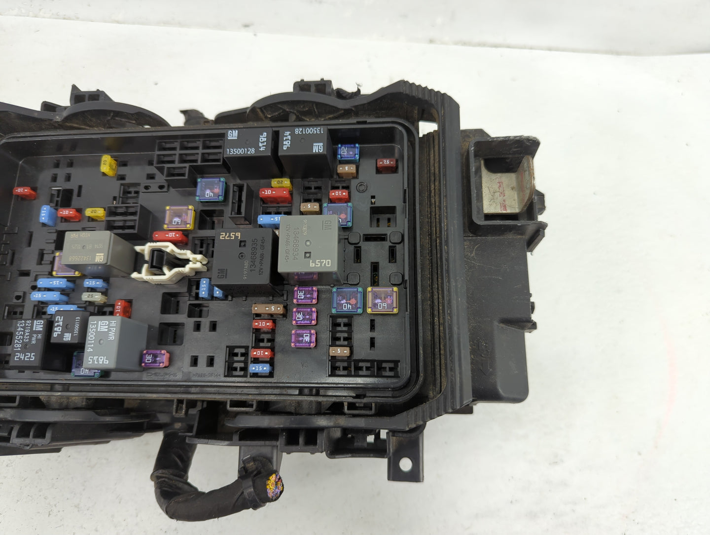 2011-2014 Chevrolet Cruze Fusebox Fuse Box Panel Relay Module P/N:PP-P25 Fits Fits 2011 2012 2013 2014 OEM Used Auto Parts -