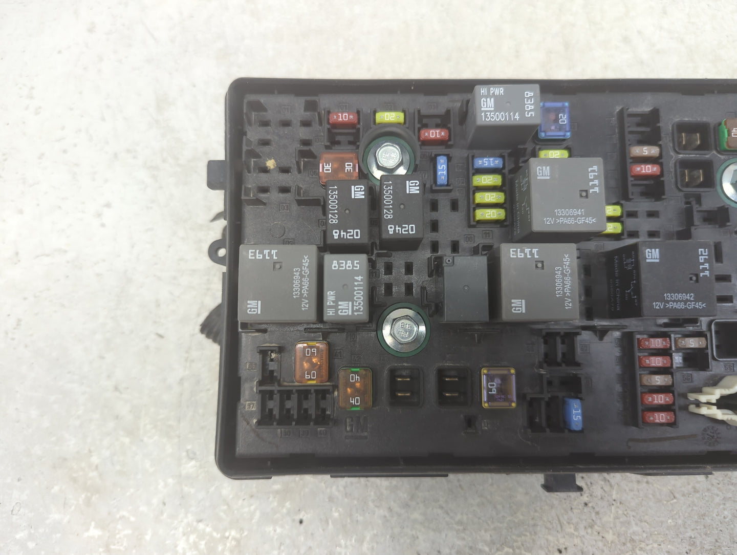 2011-2014 Chevrolet Cruze Fusebox Fuse Box Panel Relay Module P/N:812461952 Fits Fits 2011 2012 2013 2014 OEM Used Auto Part