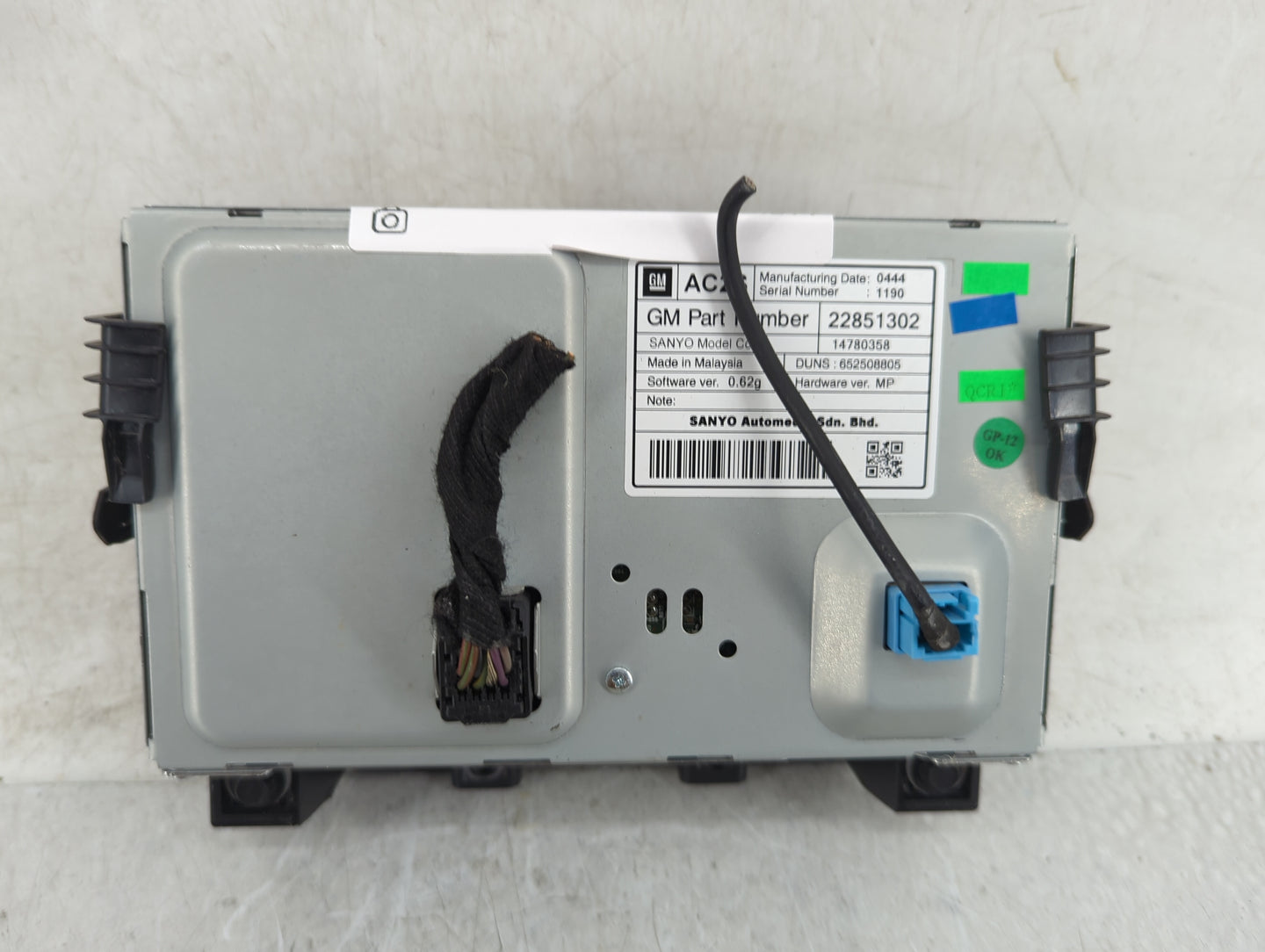 2011-2016 Chevrolet Cruze Information Display Screen - Oemusedautoparts1.com