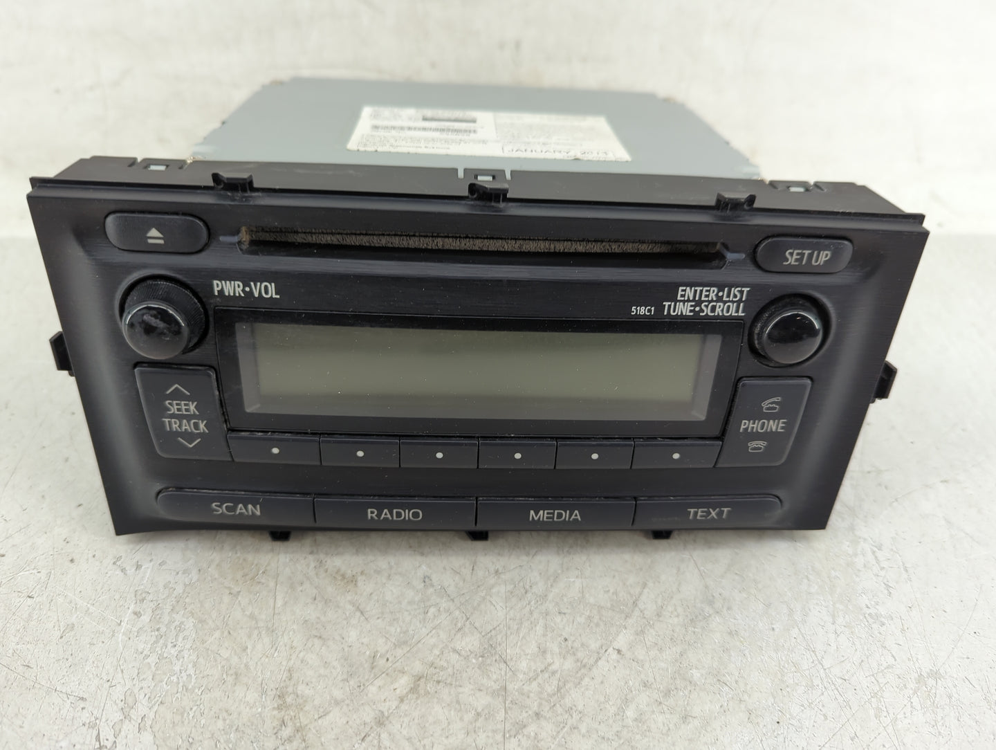 2013-2016 Chevrolet Cruze Radio AM FM Cd Player Receiver Replacement P/N:86120-52D10 Fits Fits 2013 2014 2015 2016 OEM Used 