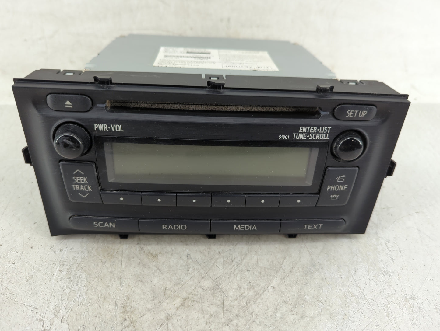 2013-2016 Chevrolet Cruze Radio AM FM Cd Player Receiver Replacement P/N:86120-52D10 Fits Fits 2013 2014 2015 2016 OEM Used 