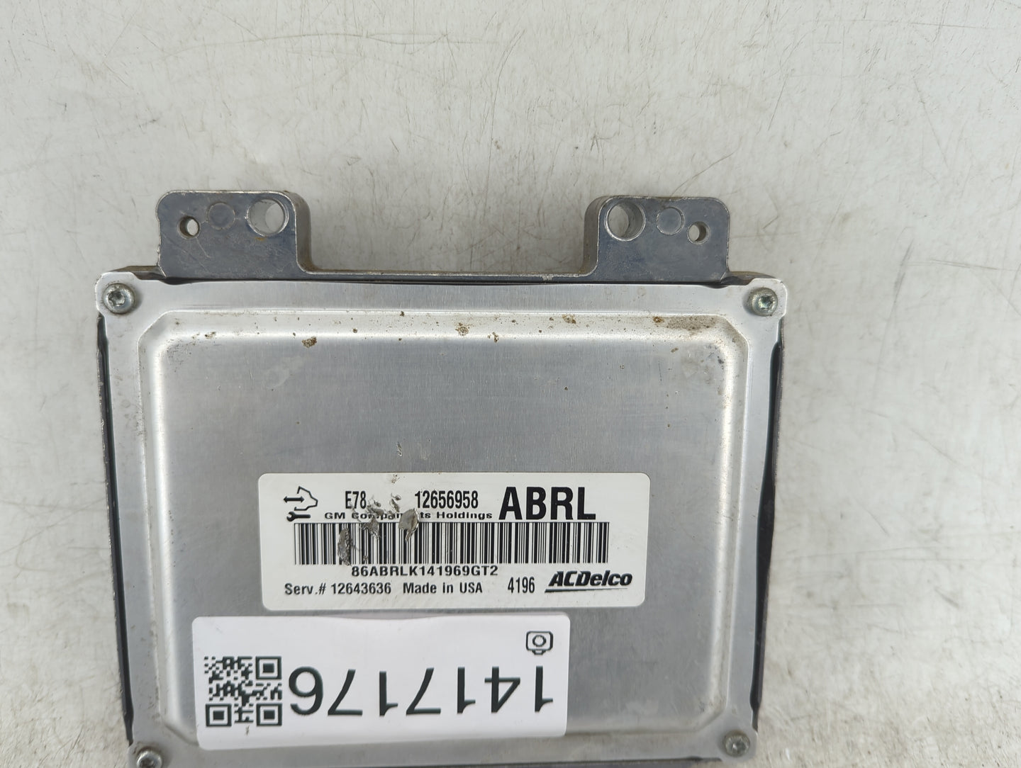 2012-2016 Chevrolet Cruze PCM Engine Control Computer ECU ECM PCU OEM P/N:12656958 Fits Fits 2011 2012 2013 2014 2015 2016 O