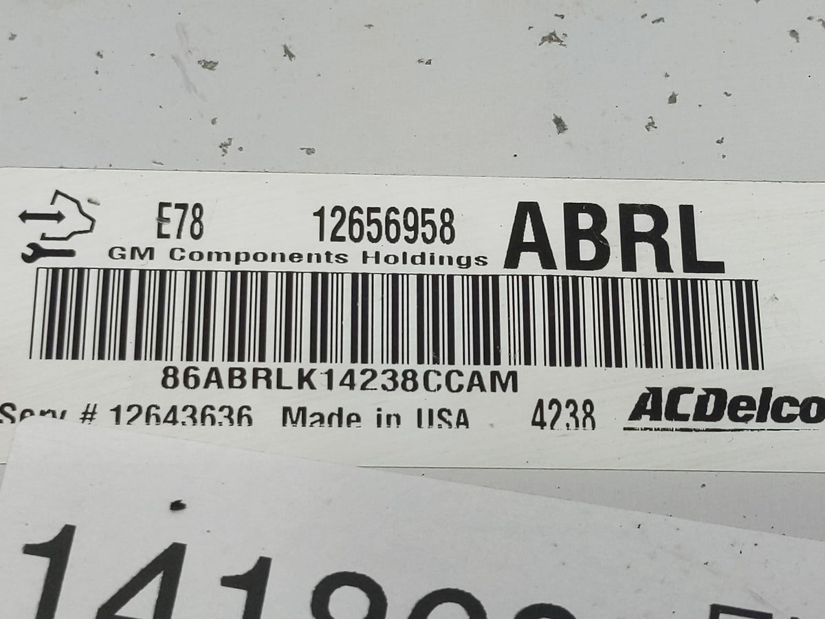 2012-2016 Chevrolet Cruze PCM Engine Control Computer ECU ECM PCU OEM P/N:12656958 Fits 2011 2012 2013 2014 2015 2016 OEM Us