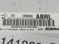 2012-2016 Chevrolet Cruze PCM Engine Control Computer ECU ECM PCU OEM P/N:12656958 Fits Fits 2011 2012 2013 2014 2015 2016 O