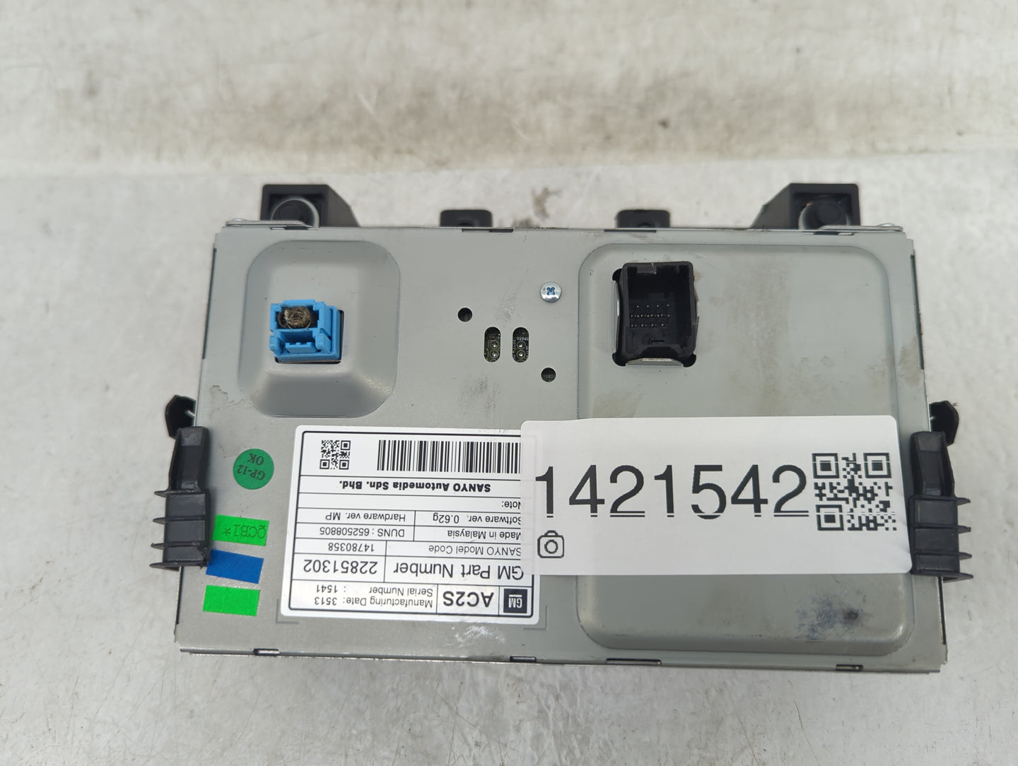 2012-2016 Chevrolet Cruze Information Display Screen - Oemusedautoparts1.com