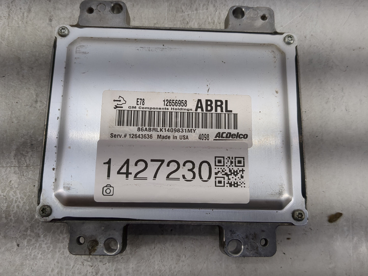 2012-2016 Chevrolet Cruze PCM Engine Control Computer ECU ECM PCU OEM P/N:12656958 12643636 Fits OEM Used Auto Parts - Oemus