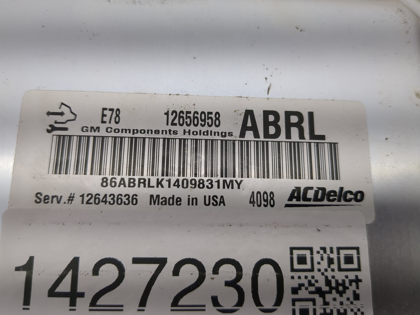 2012-2016 Chevrolet Cruze PCM Engine Control Computer ECU ECM PCU OEM P/N:12656958 12643636 Fits OEM Used Auto Parts - Oemus