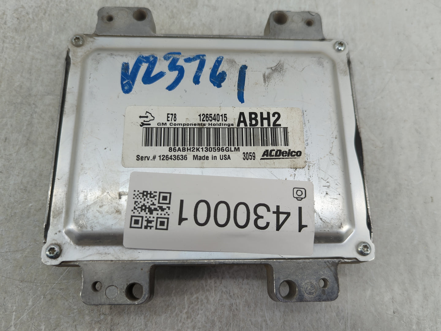 2012-2016 Chevrolet Cruze PCM Engine Control Computer ECU ECM PCU OEM P/N:12654015 12643636 Fits OEM Used Auto Parts - Oemus