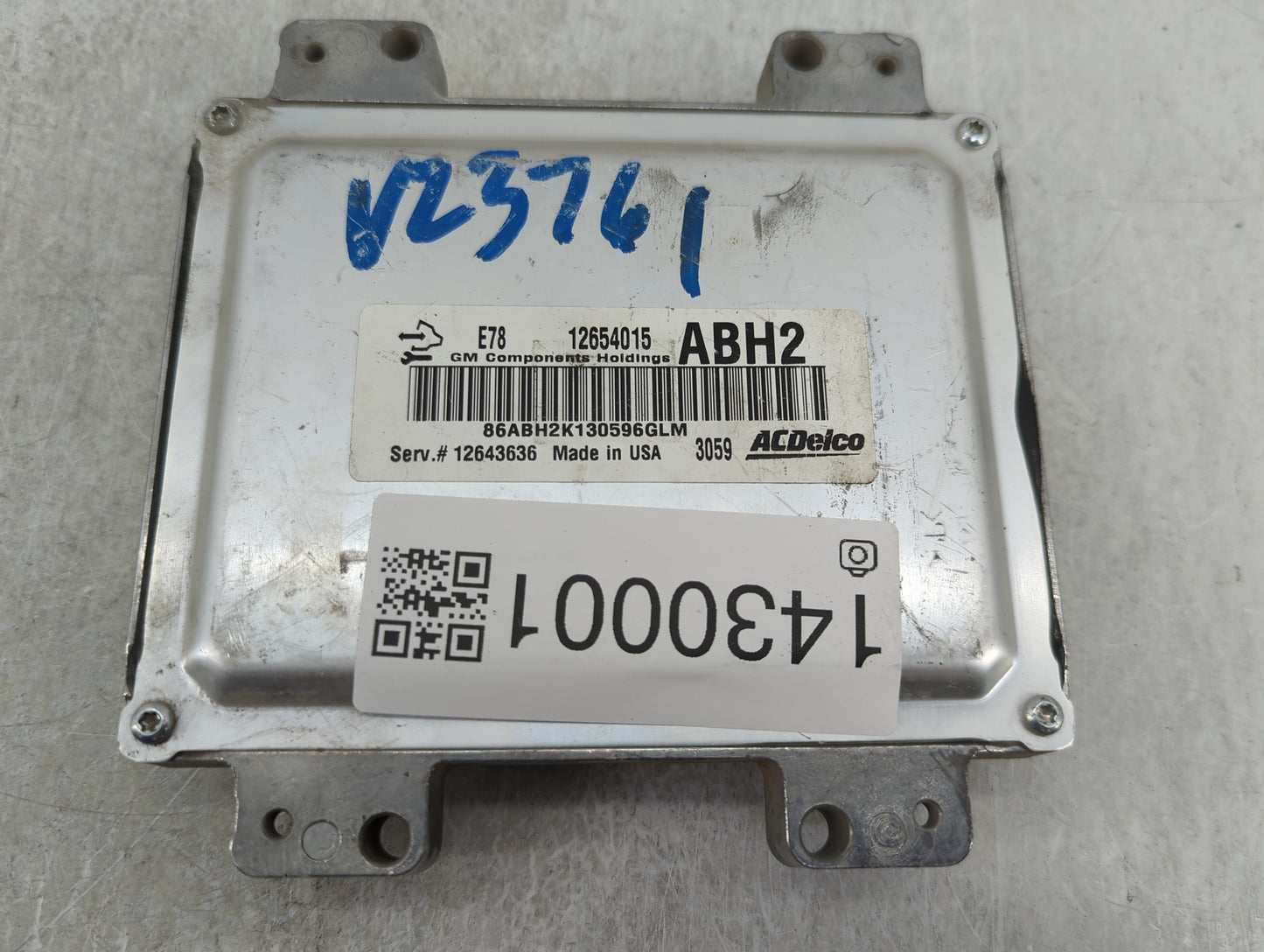 2012-2016 Chevrolet Cruze PCM Engine Control Computer ECU ECM PCU OEM P/N:12654015 12643636 Fits OEM Used Auto Parts - Oemus