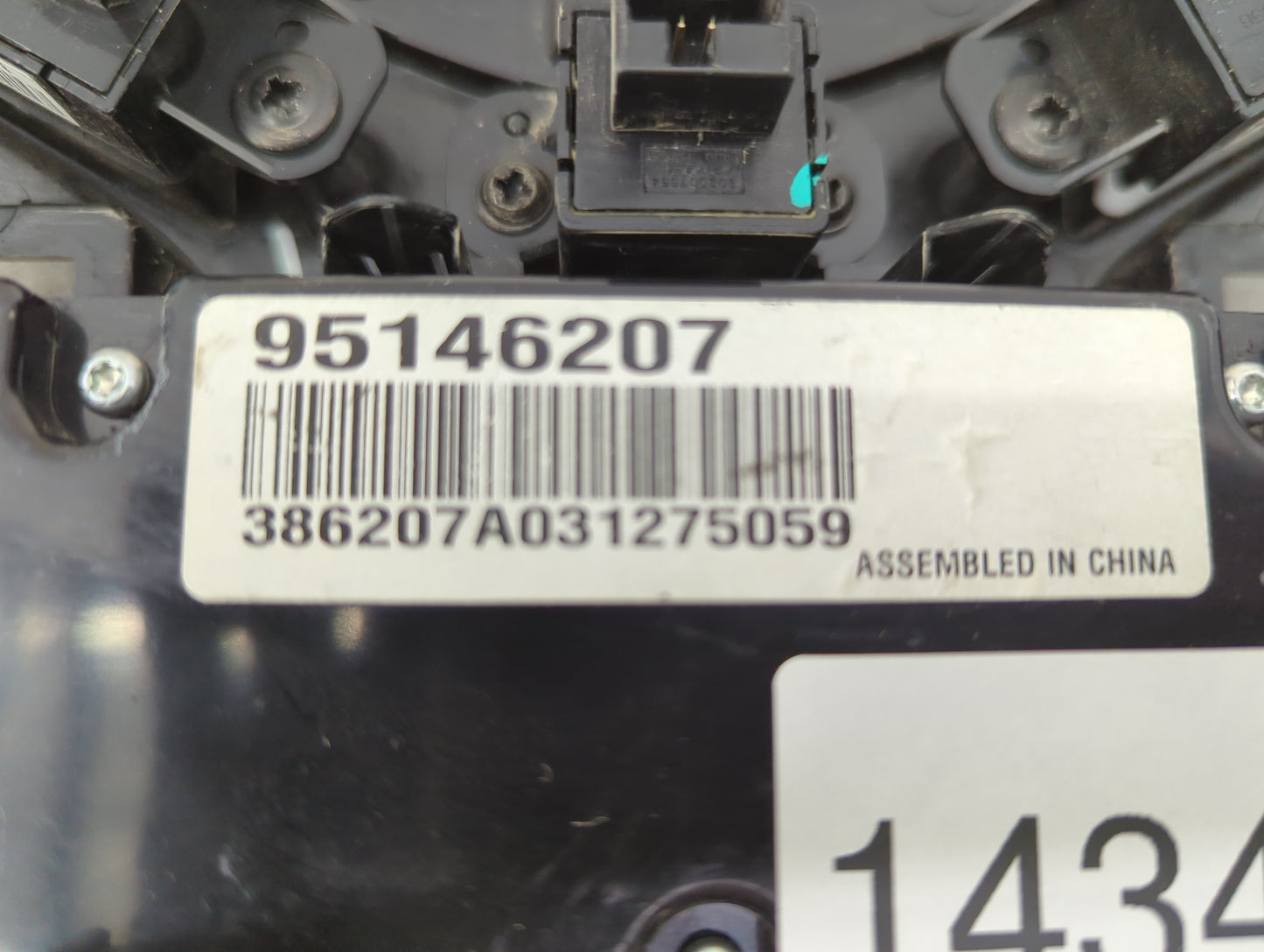2012-2016 Chevrolet Cruze Climate Control Module Temperature AC/Heater Replacement P/N:95146207 386207A031275059 Fits OEM Us