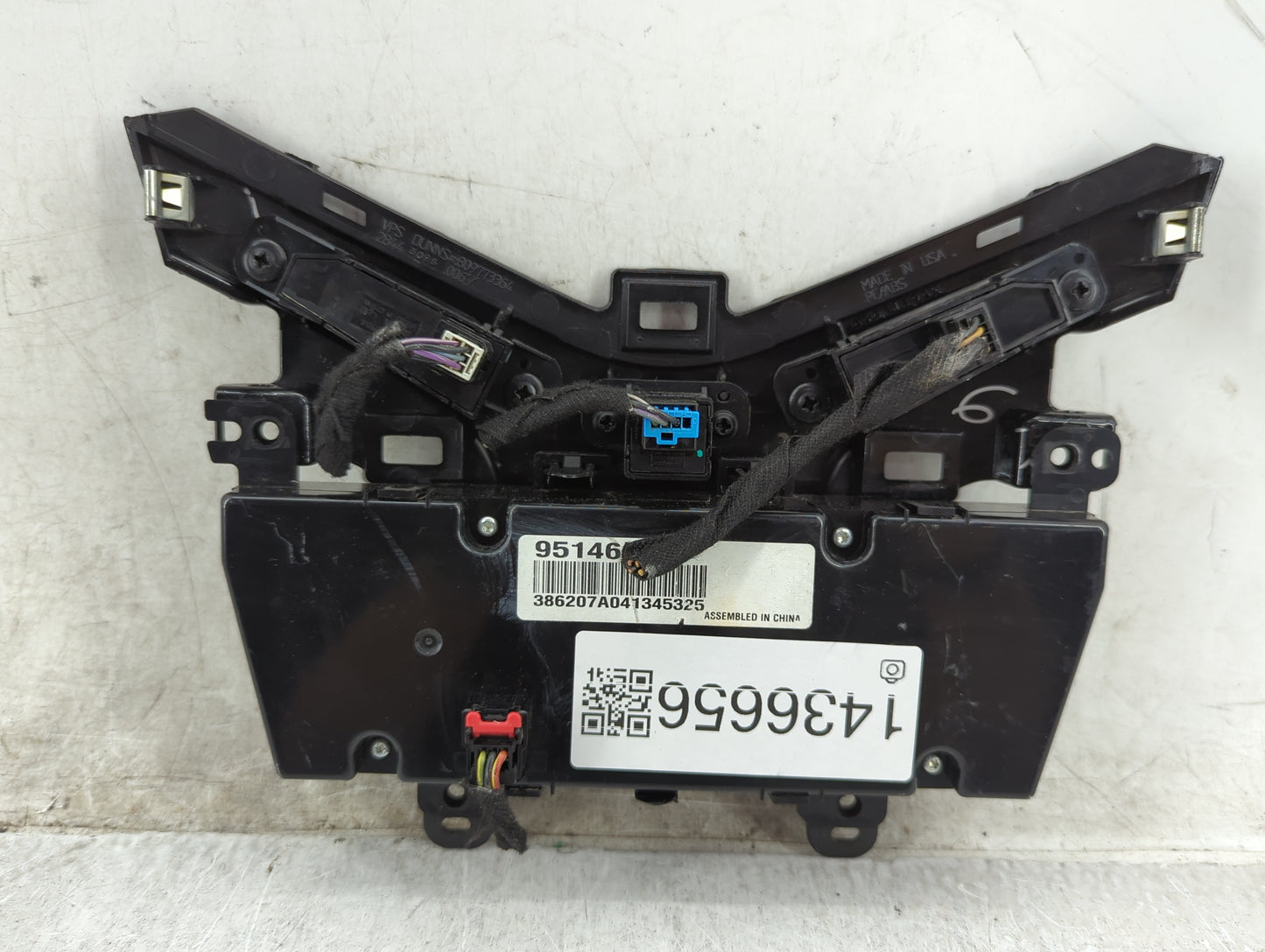 2014 Chevrolet Cruze Climate Control Module Temperature AC/Heater Replacement P/N:95146207 386207A041345325 Fits OEM Used Au