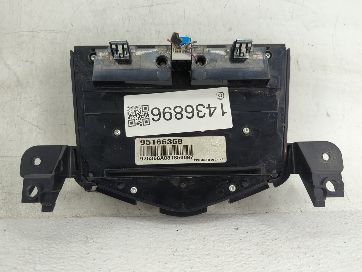 2014 Chevrolet Cruze Radio Control Panel Black - Oemusedautoparts1.com