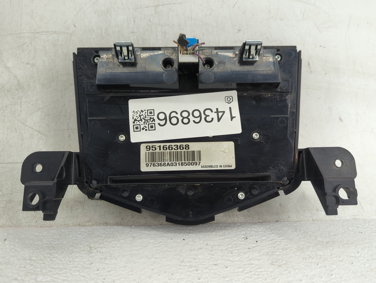 2014 Chevrolet Cruze Radio Control Panel Black - Oemusedautoparts1.com