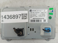 2012-2016 Chevrolet Cruze Information Radio Display Screen 1436897 - Oemusedautoparts1.com