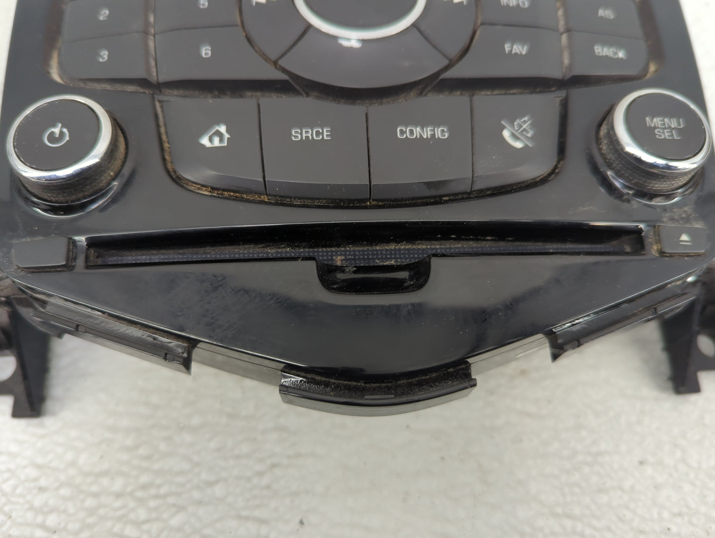 2014 Chevrolet Cruze Radio AM FM Cd Player Receiver Replacement P/N:95166368 976368A040155504 Fits OEM Used Auto Parts - Oem