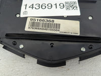 2014 Chevrolet Cruze Radio AM FM Cd Player Receiver Replacement P/N:95166368 976368A040155504 Fits OEM Used Auto Parts - Oem