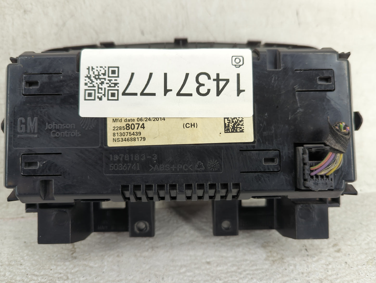 2014 Chevrolet Cruze Information Display Screen Black - Oemusedautoparts1.com