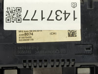 2014 Chevrolet Cruze Information Display Screen Black - Oemusedautoparts1.com
