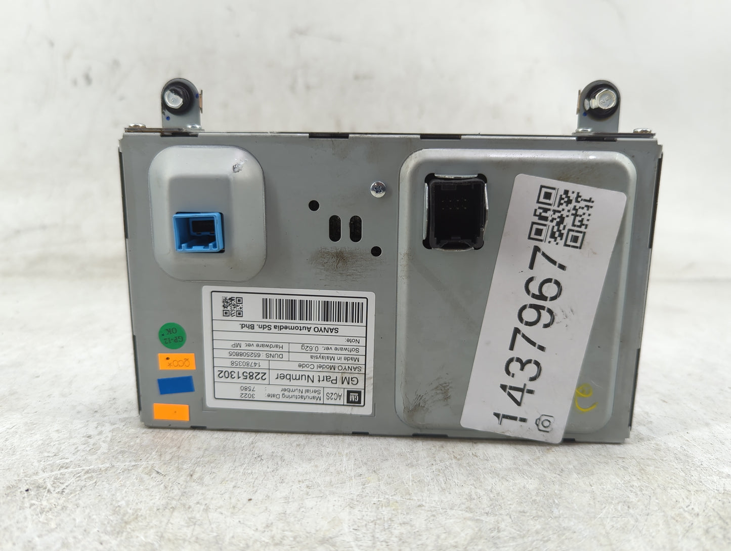 2012-2016 Chevrolet Cruze Information Display Screen - Oemusedautoparts1.com