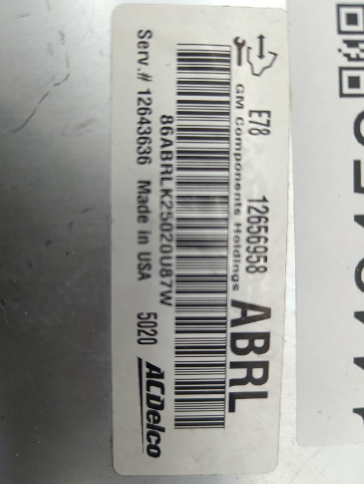2012-2016 Chevrolet Cruze PCM Engine Control Computer ECU ECM PCU OEM P/N:12656958 12643636 Fits OEM Used Auto Parts - Oemus