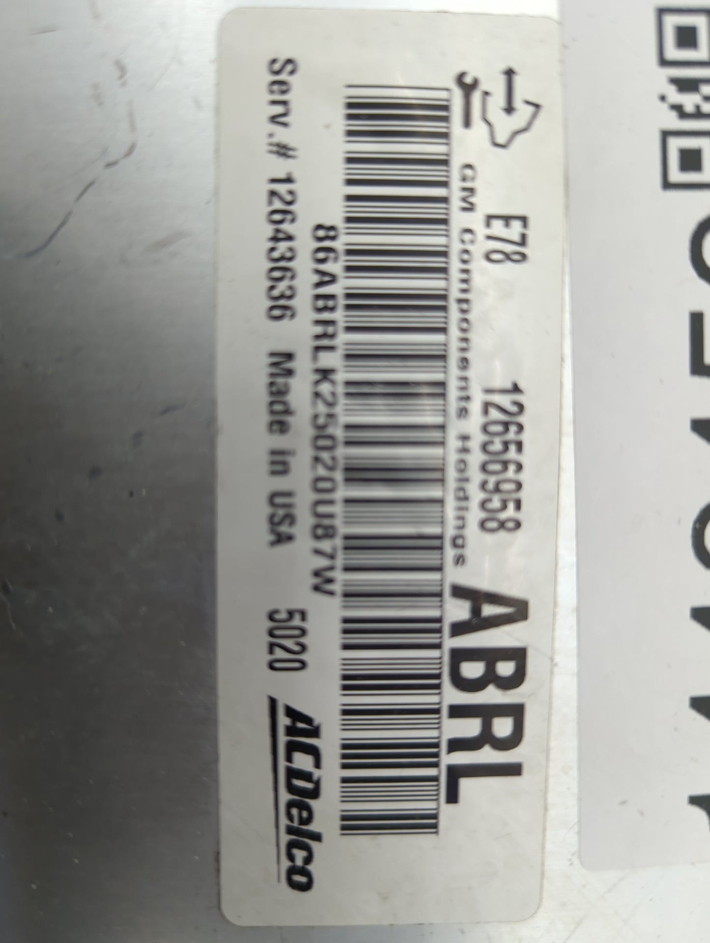 2012-2016 Chevrolet Cruze PCM Engine Control Computer ECU ECM PCU OEM P/N:12656958 12643636 Fits OEM Used Auto Parts - Oemus