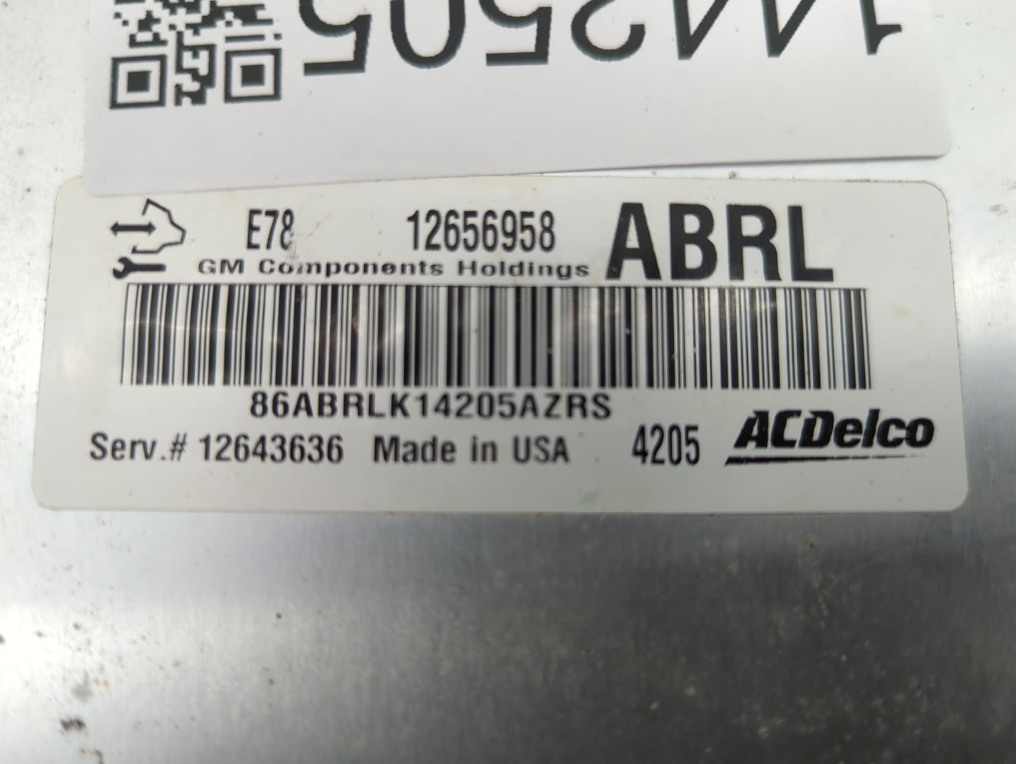 2012-2016 Chevrolet Cruze PCM Engine Control Computer ECU ECM PCU OEM P/N:12656958 12643636 Fits OEM Used Auto Parts - Oemus