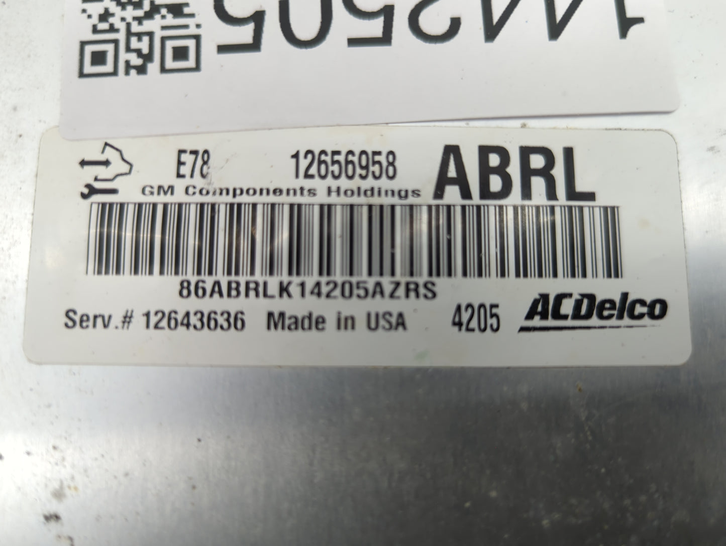 2012-2016 Chevrolet Cruze PCM Engine Control Computer ECU ECM PCU OEM P/N:12656958 12643636 Fits OEM Used Auto Parts - Oemus