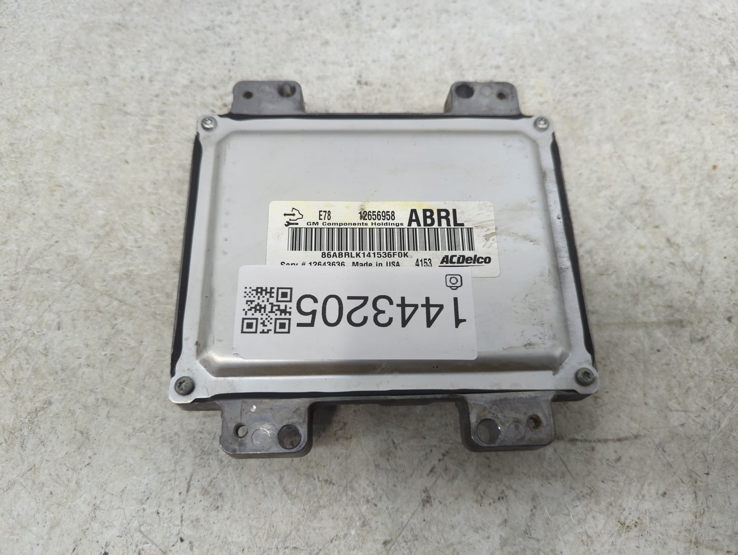 2012-2016 Chevrolet Cruze PCM Engine Control Computer ECU ECM PCU OEM P/N:12656958 12643636 Fits OEM Used Auto Parts - Oemus