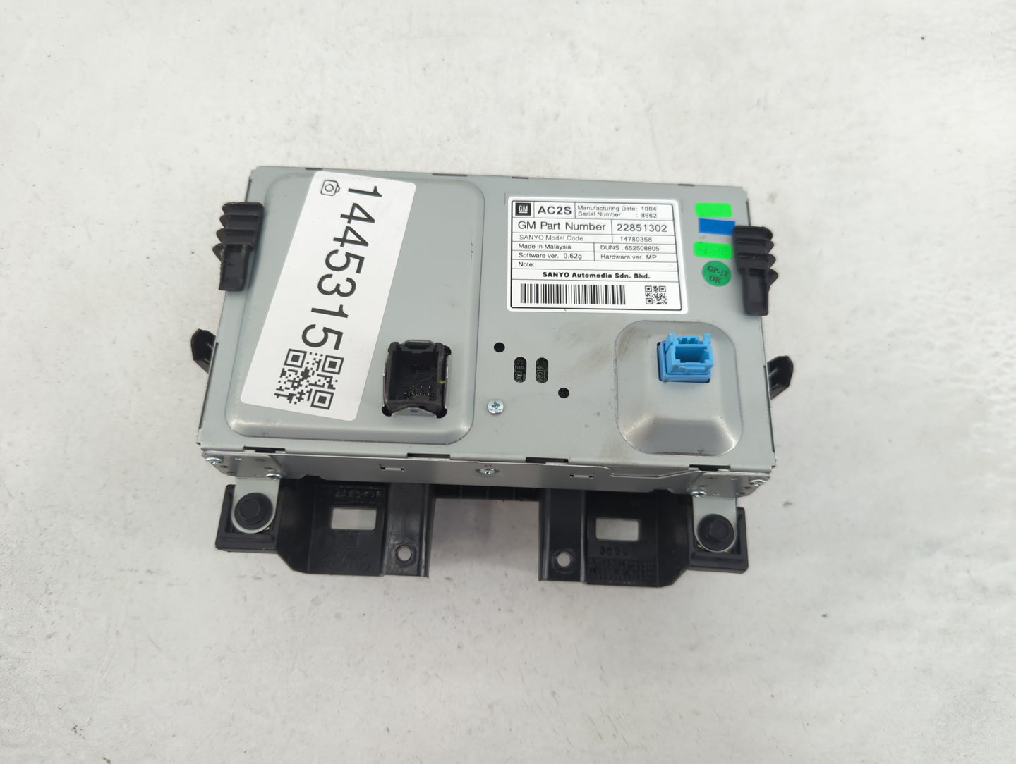 2011-2016 Chevrolet Cruze Information Display Screen - Oemusedautoparts1.com