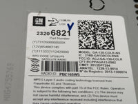 2014 Chevrolet Cruze Radio AM FM Cd Player Receiver Replacement P/N:23206821 GA-130-COLR-NS, ACJ-GA-130-COLR Fits OEM Used A