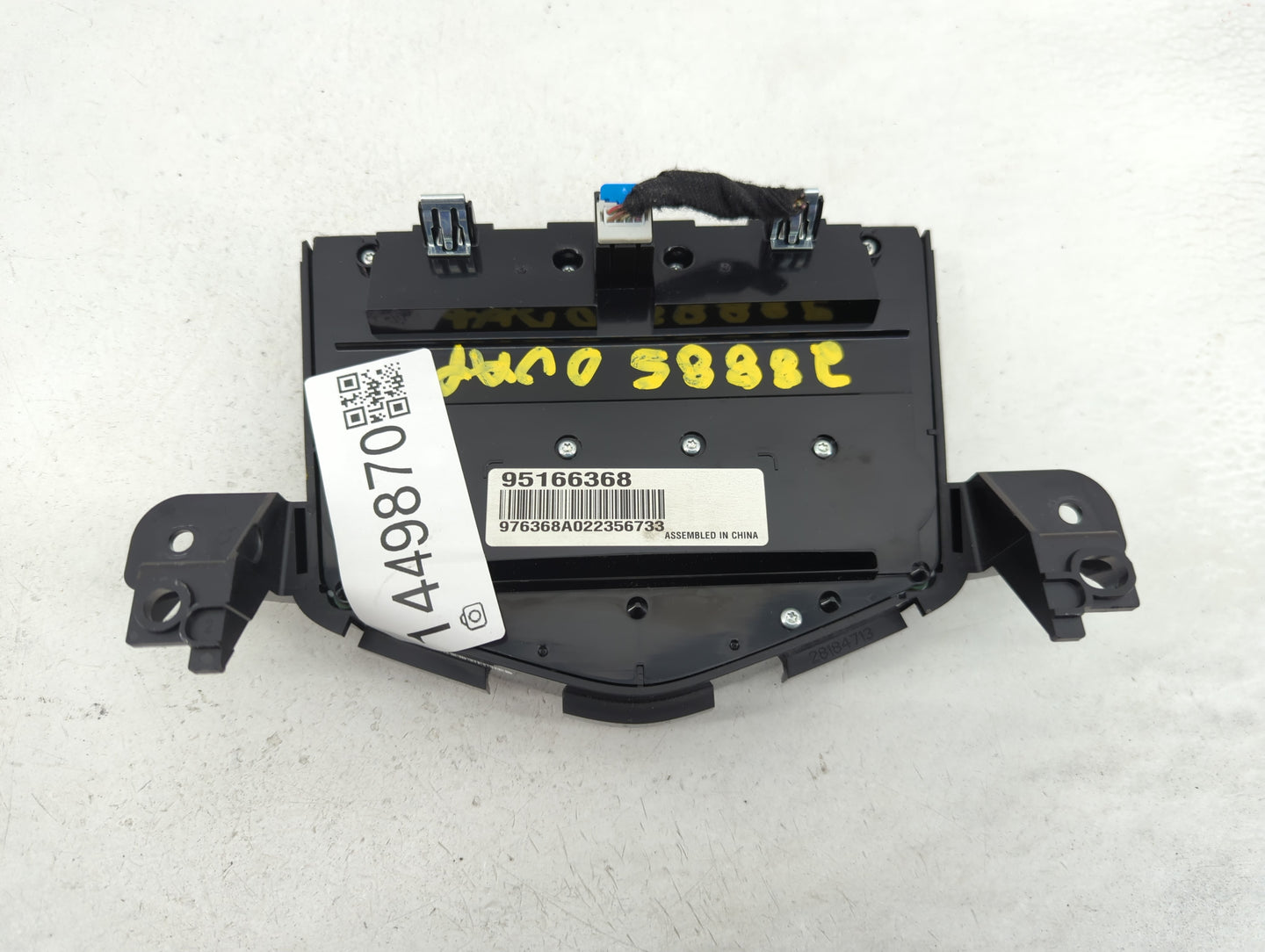 2011-2016 Chevrolet Cruze Radio Control Panel - Oemusedautoparts1.com