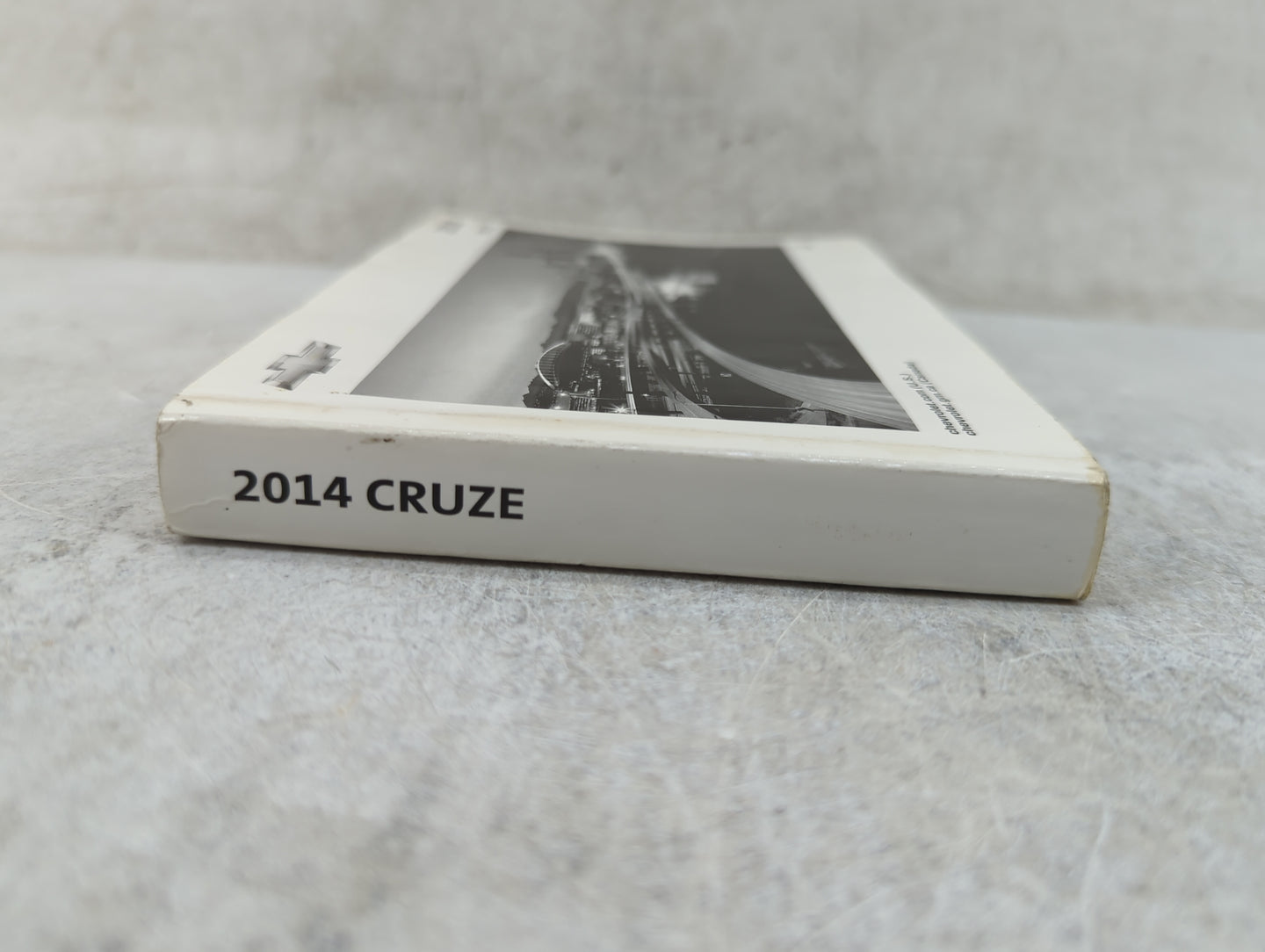 2014 Chevrolet Cruze Owners Manual Book Guide P/N:22895907 OEM Used Auto Parts - Oemusedautoparts1.com