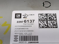 2013-2016 Chevrolet Cruze Radio AM FM Cd Player Receiver Replacement P/N:22976137 Fits Fits 2013 2014 2015 2016 OEM Used Aut
