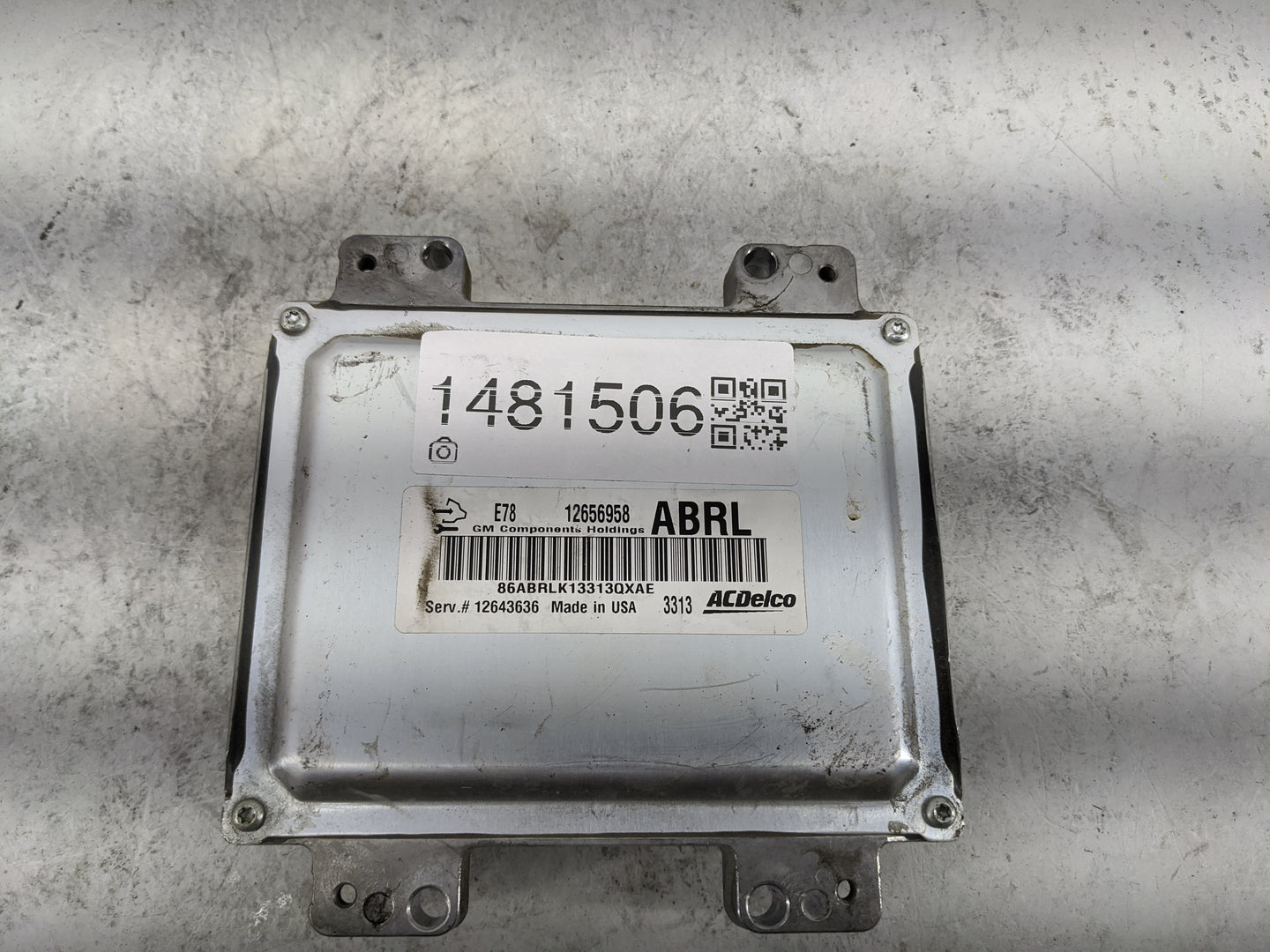 2012-2016 Chevrolet Cruze PCM Engine Control Computer ECU ECM PCU OEM P/N:12656958 12643636 Fits OEM Used Auto Parts - Oemus