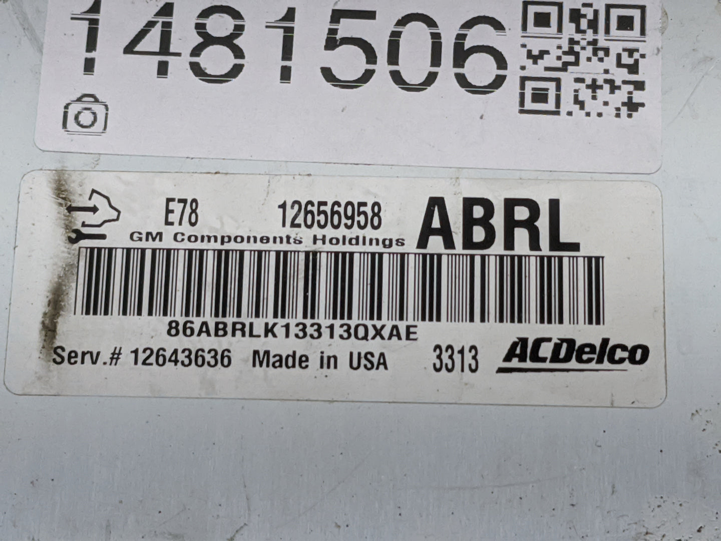 2012-2016 Chevrolet Cruze PCM Engine Control Computer ECU ECM PCU OEM P/N:12656958 12643636 Fits OEM Used Auto Parts - Oemus