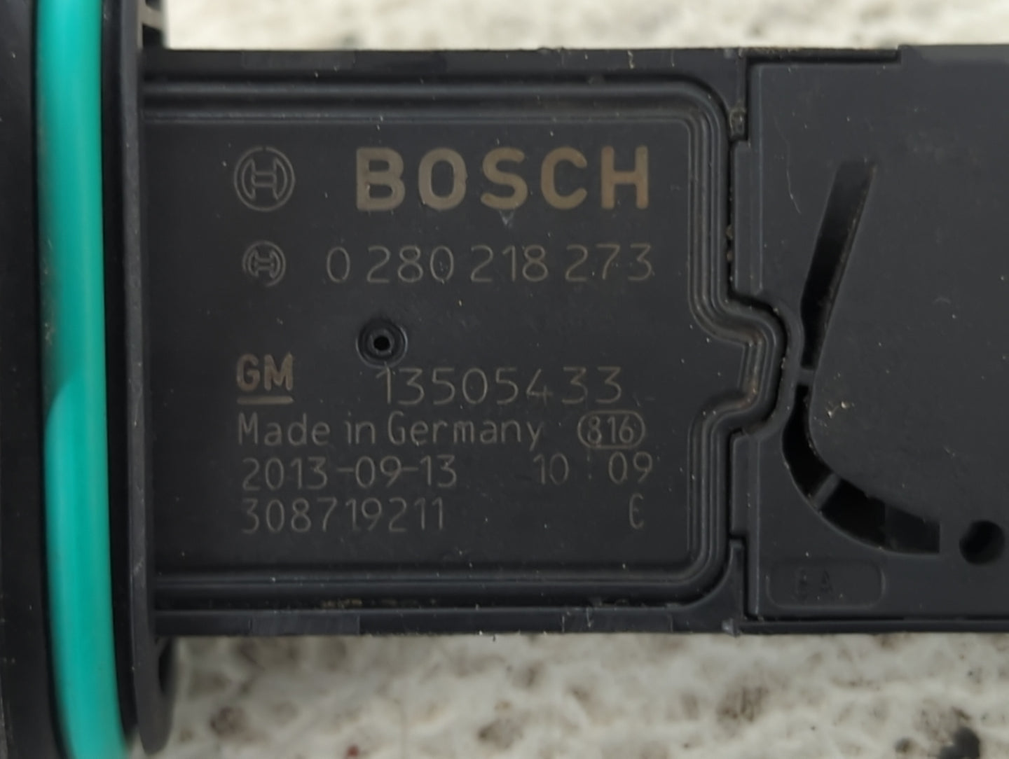 2012-2019 Chevrolet Cruze Mass Air Flow Meter Maf 1485336 - Oemusedautoparts1.com