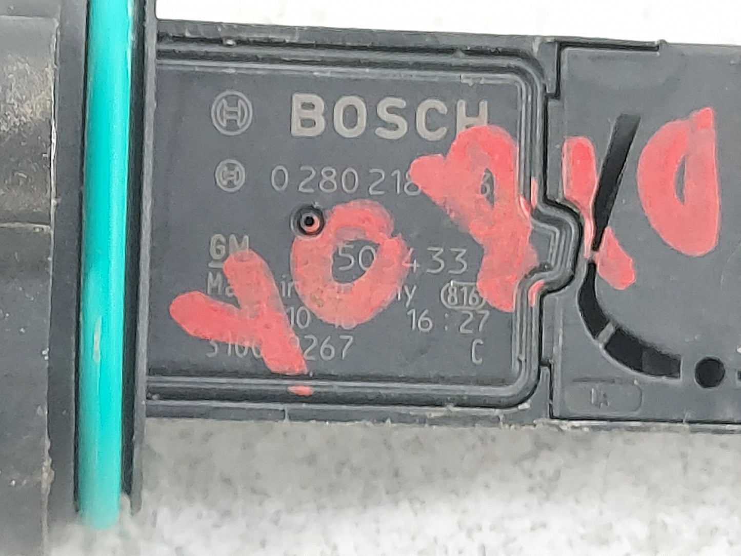 2012-2019 Chevrolet Cruze Mass Air Flow Meter Maf 1486104 - Oemusedautoparts1.com