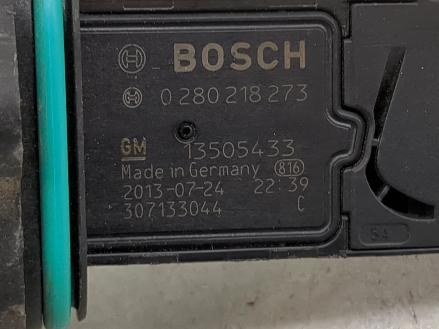 2012-2019 Chevrolet Cruze Mass Air Flow Meter Maf 1486531 - Oemusedautoparts1.com